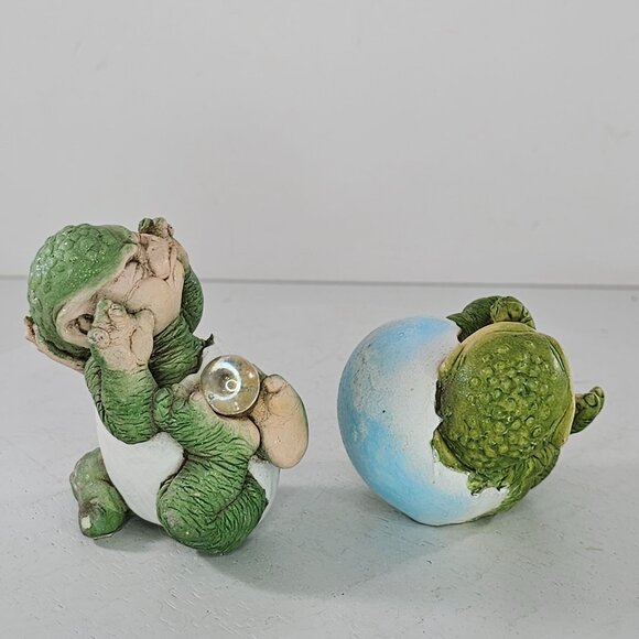 Vintage Marty Dragon Keep Baby Dragon Figurines Set Of 3 FLAWS AS IS - Picture 16 of 16